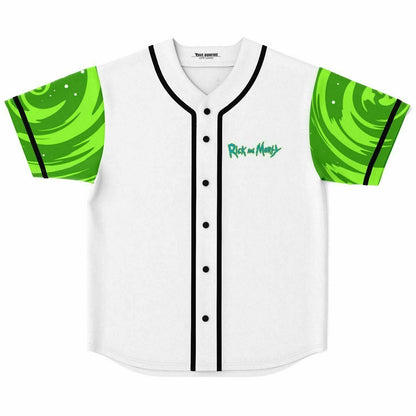 White Body Cartoon Scientist Rave Baseball Jersey