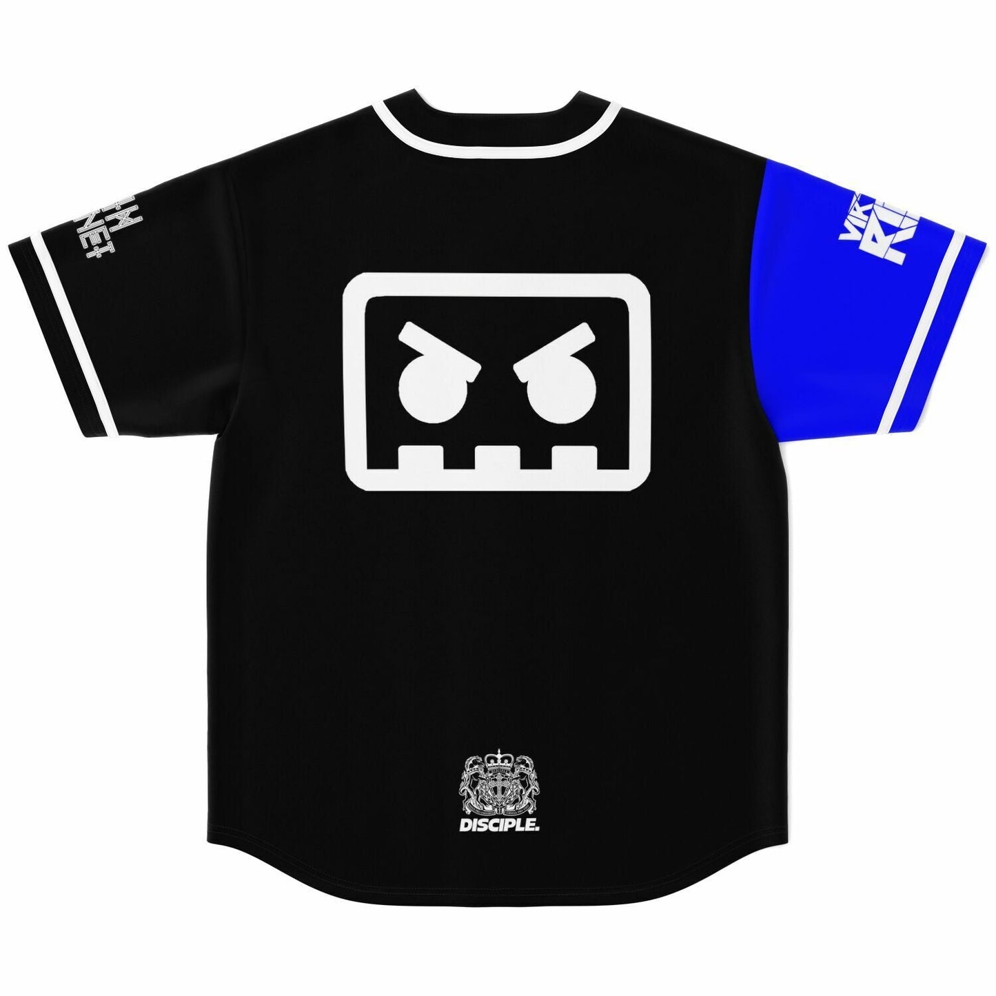 Disciple Royal Blue Half Rave Baseball Jersey