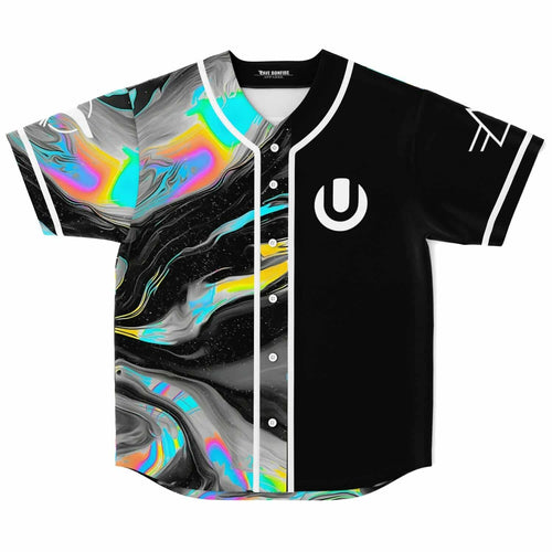 Armin van Buuren Black Psychedelic Oil Rave Baseball Jersey