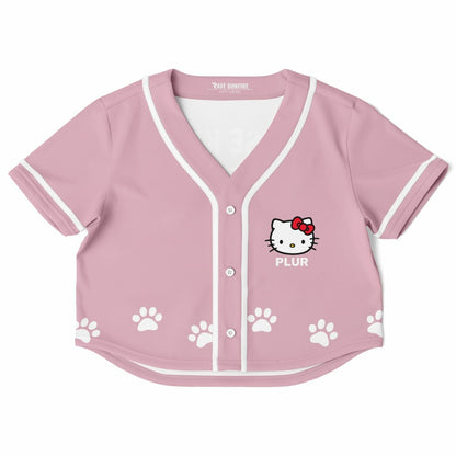 Wendy custom Cropped Baseball Jersey V2