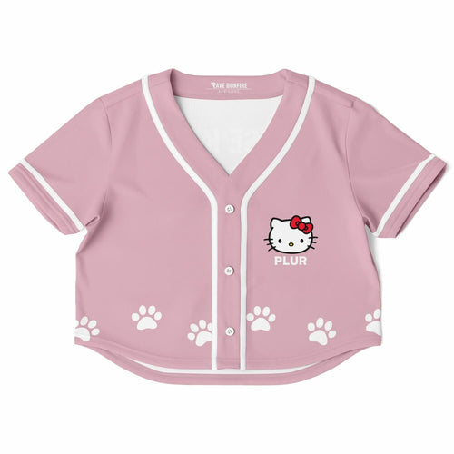 Wendy custom Cropped Baseball Jersey V2