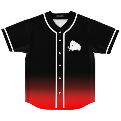 Wooli Black Red White Woolly Rave Baseball Jersey